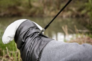 Płaszcz dla psa Quebec, szary, 50 cm, XL, Kerbl