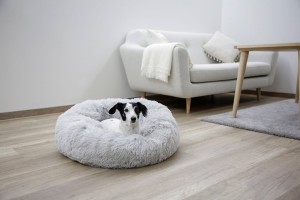 Legowisko dla psa Fluffy, jasnoszare, 19 cm Ř 76 cm, Kerbl