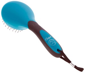 Szczotka do grzywy i ogona dla konia, turkusowy, Oster
