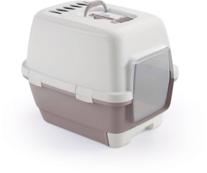 Kuweta Cathy Clever & Smart z filtrem, różowa, 58 x 45 x 48 cm, Stefanplast