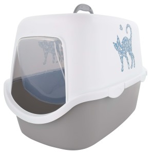 Kuweta Cathy Griffe, biało-szara, 56 x 40 x 40 cm, Stefanplast