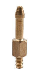 Końcówka przewodu smarownicy ( część z mosiądzu )