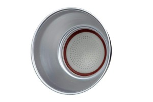 Cedzidło aluminiowe Ø 240, duże,  kpl