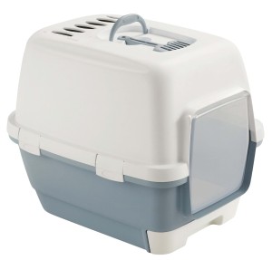 Kuweta Cathy Clever & Smart z filtrem, niebieska, 58 x 45 x 48 cm, Stefanplast