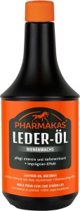 Olej do skór Bienenwachs, z nanocząsteczkami, 1000 ml, Pharmakas Horse Fitform