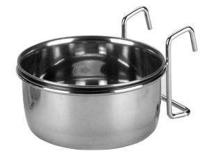 Miska dla ptaków ze stali nierdzewnej, 600 ml, Kerbl