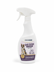 Spray Anti Urine Cleaner skutecznie likwiduje zapach moczu psów DEER PET 500 ml