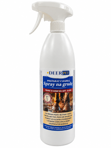 Spray na grudę dla koni z siarką 1000ml DEER PET